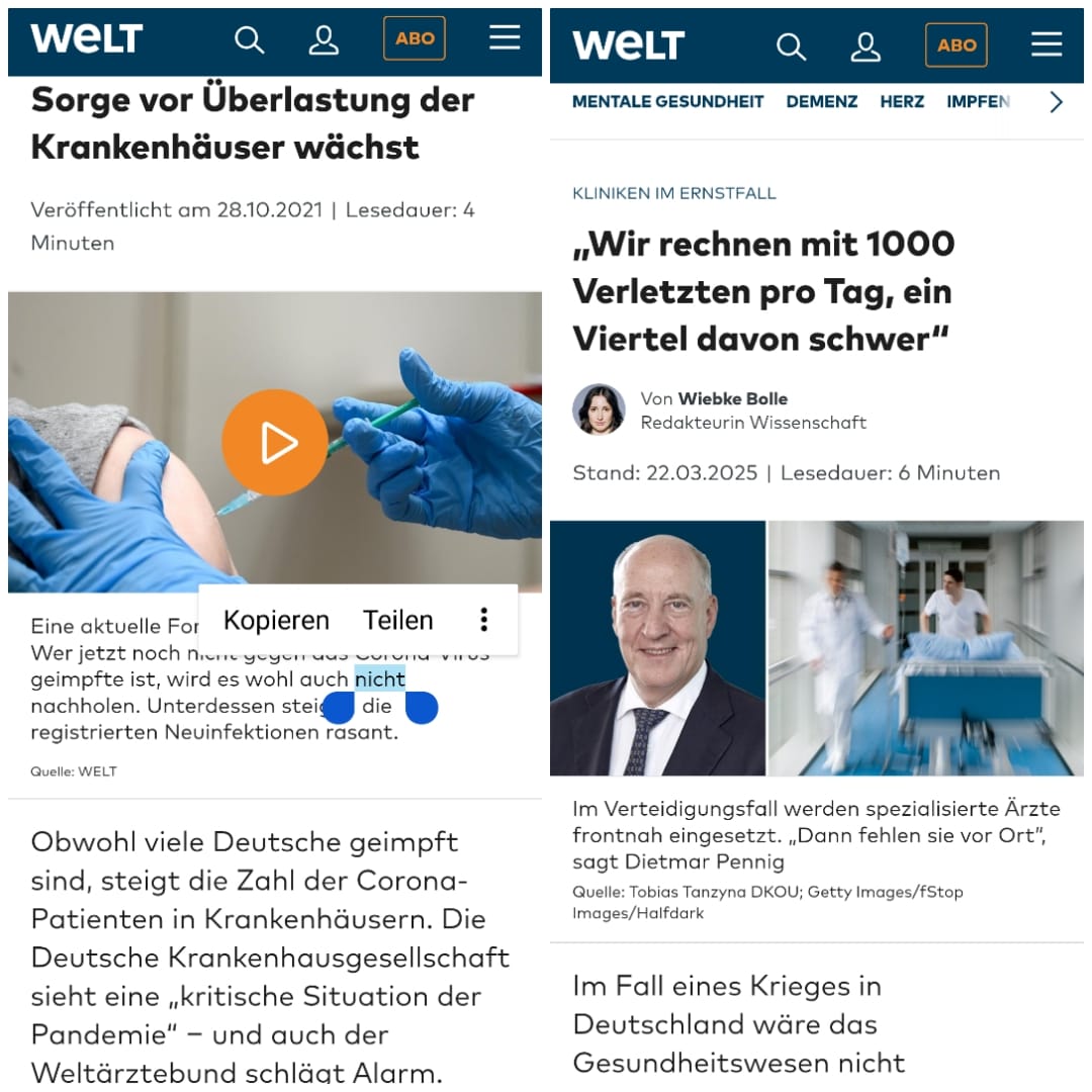 Das gleiche Drehbuch