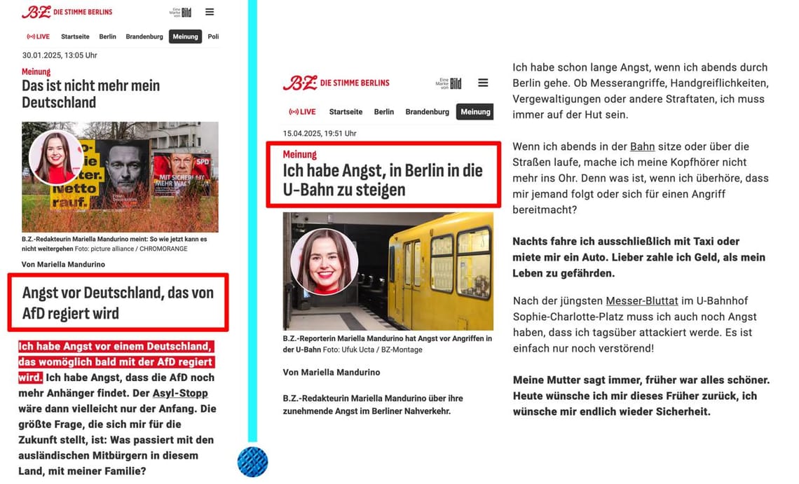 Kognitive Angstdissonanz