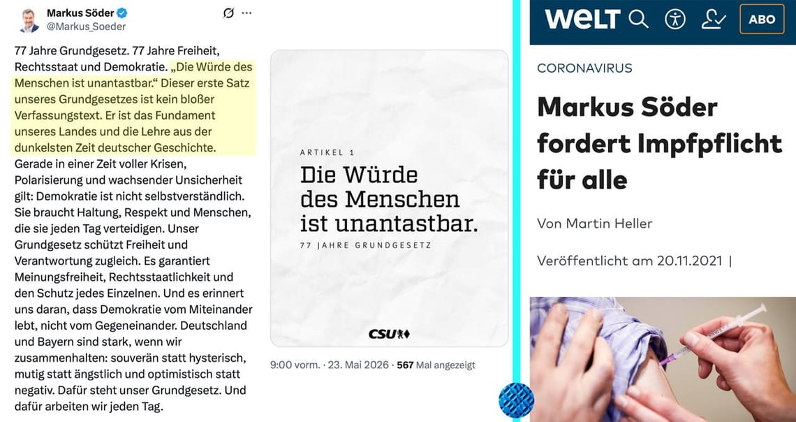 Heuchelei, die; Substantiv (Femininum)