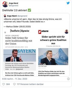 Söder und die Grünen