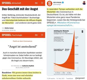 Das Internetportal Spiegel und die "diffuse Angst"