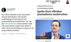 Pressefreiheit nur dann, wenn es einem gerade passt