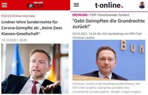 Keine drei Monate hat es gedauert, bis FDP-Lindner umfällt