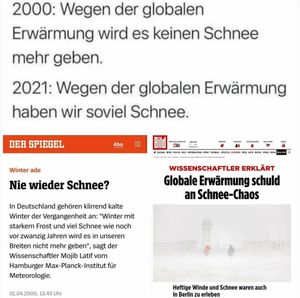 Klimaerwärmung, Klimawandel... Menschgemachte Klimalüge?