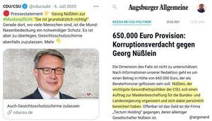 Korruption? Bei Politikern? Verschwörungstheorie!