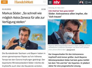 Söder: Schon "selbst getraut"?