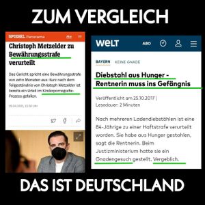 Zum Vergleich - das ist Deutschland