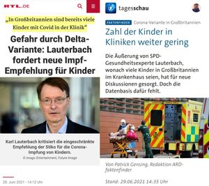 Einmal mehr: Lauterbach und die Realität