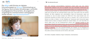 BZgA vs. österreichisches Bundeskanzleramt