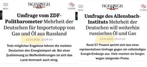 Glaubwürdigkeit ZDF vs. Allensbach