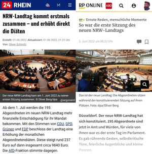 Selbstbedienungsladen Parlament