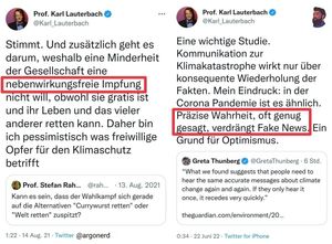 "Wahrheit", nur wenn es ins Narrativ passt