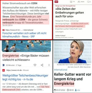 CERN und die Energiekrise