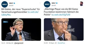 "Die Welt" der Verschwörungsrealitäten