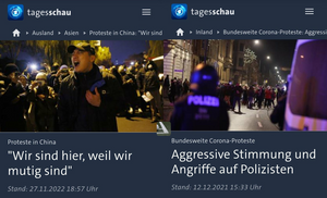 Gute und schlechte Proteste