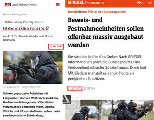 Militarisierung zum Schutz von wem?