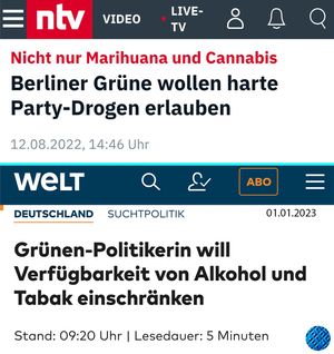 Grüne "Drogenpolitik"