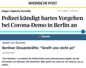 Nur dann, wenn es politisch gewollt ist...