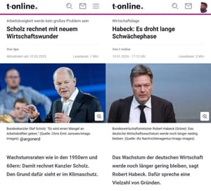 Schwächelndes Wirtschaftswunder