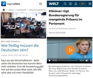 Aber bitte nur die anderen