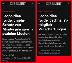 DieWissenschaft™️ "folgt" UnsererDemokratie™️